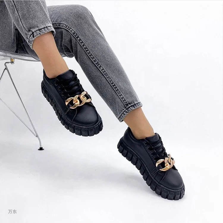 

Slip-On Light Mesh Running Shoes Women Casual Shoes Fashion Breathable Lace-Up Women Thick Bottom Sneakers Sports Walking Shoes, Black white