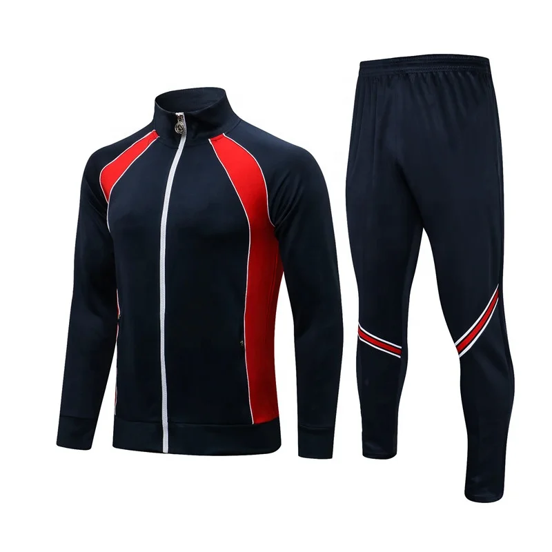 

Sportswear Plain Soccer Jacket Sport Velour Tracksuit Man, Any colors can be made