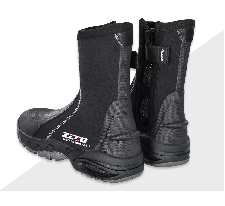 Premium Neoprene Men & Women Wetsuit Boots,5mm Puncture Resistant Sole