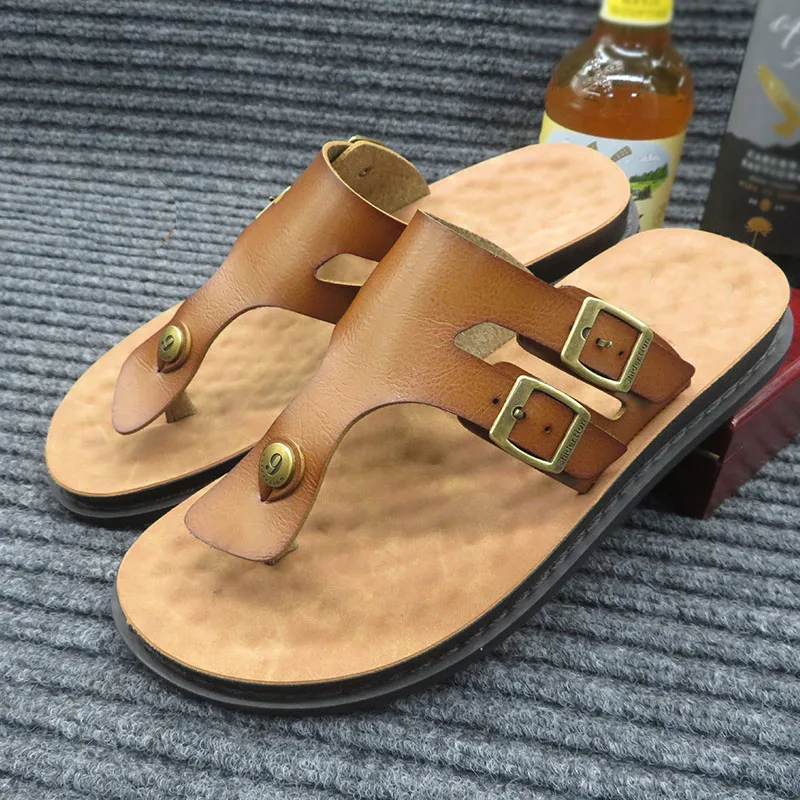 

Myseker Onebuckle Plastic Sandal Madrid Custom Jepit Sandalet Sunmer Logosu Adulte Beach Sandal Walking Style Tan