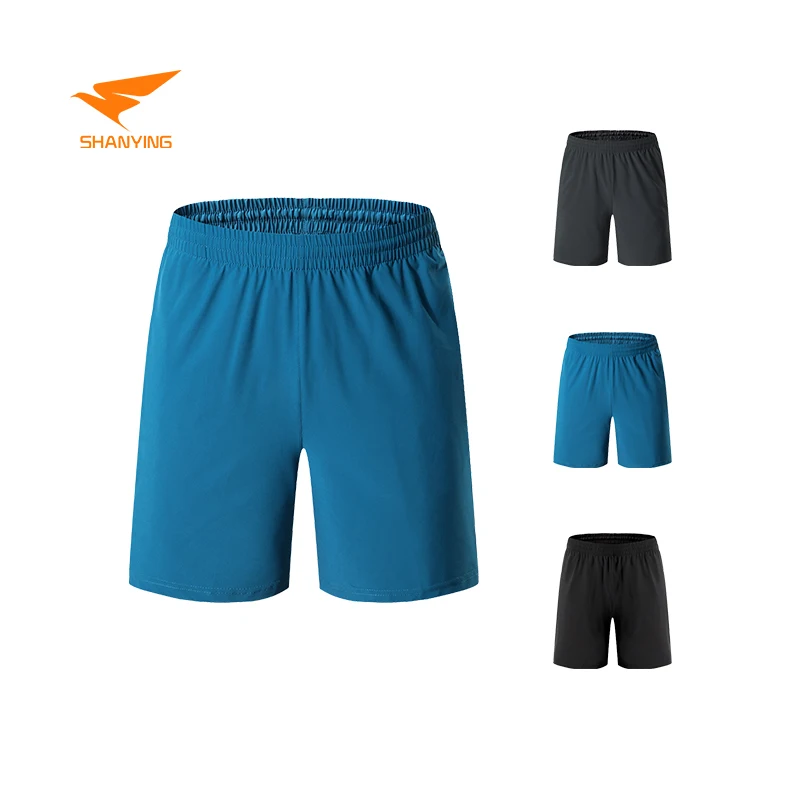 

New Style Mens Gym Sweat Shorts Gym Athletic Custom Print Logo Nylon Casual Sports Running Shorts