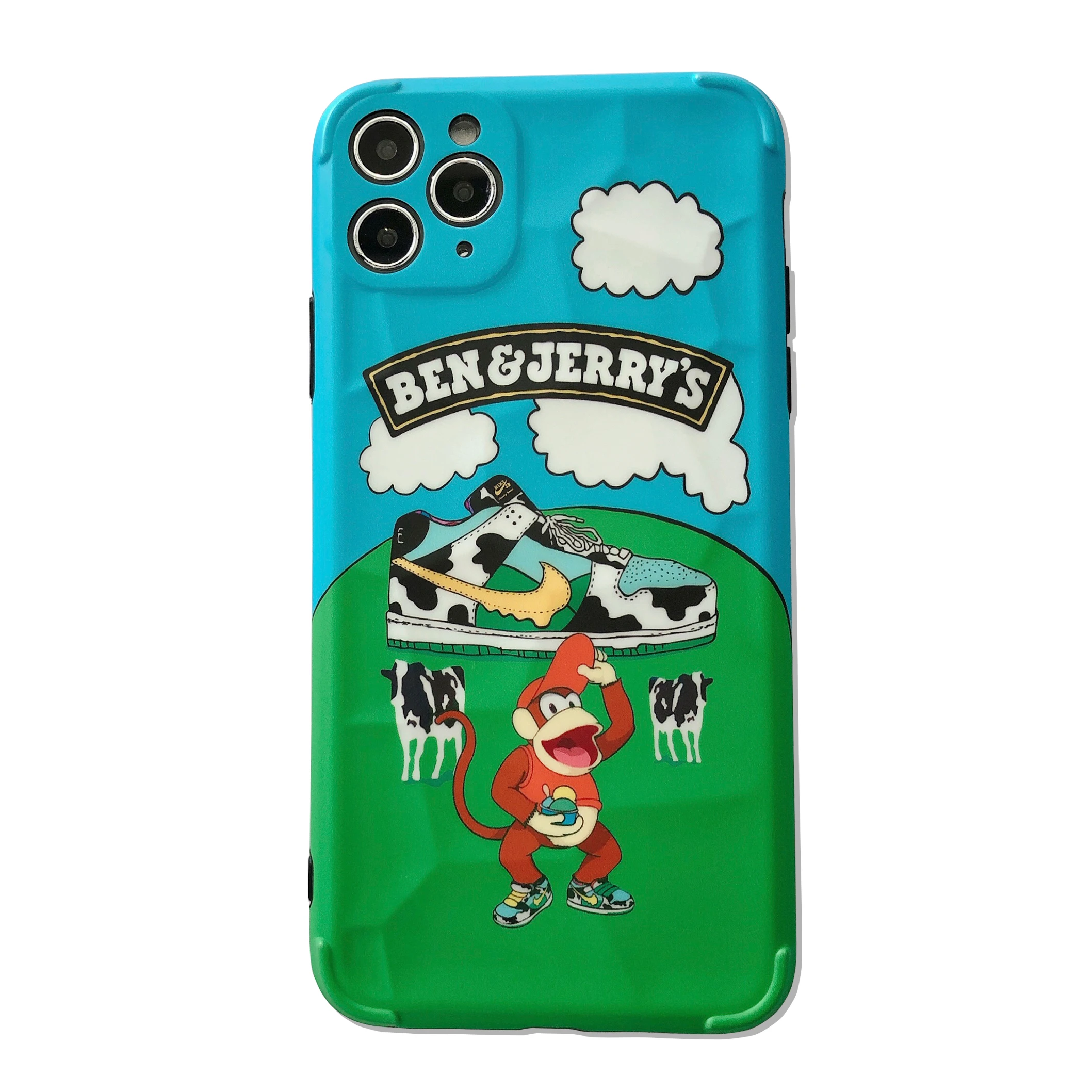 

Fashion Phone case For Iphon12promax Ben & Jerry's Style phone Ins phone case