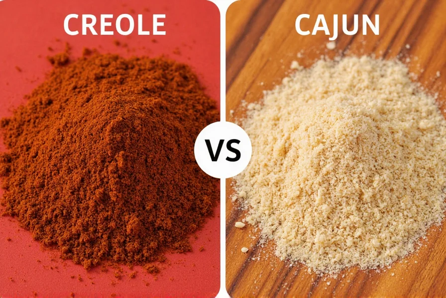 Homemade Creole seasoning in a glass jar