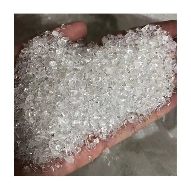 

Wholesale natural polished chips clear quartz gravels crystals healing stones for decoration