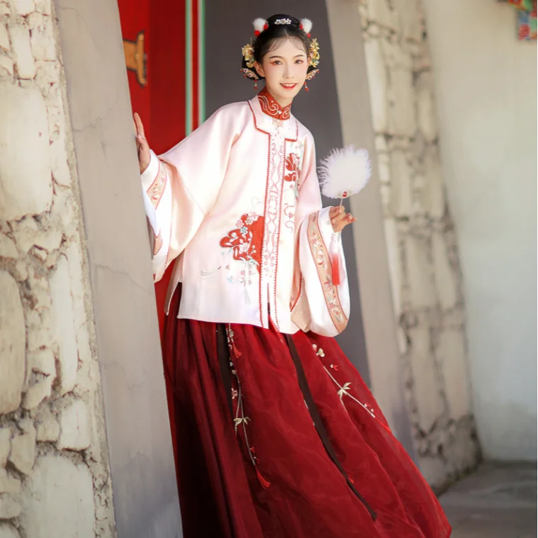 

Classics Modern Hanfu Dress Hanfu Costume S Stage Performance Chinese Traditional Chinese Children Girl Clothing Quantity Red