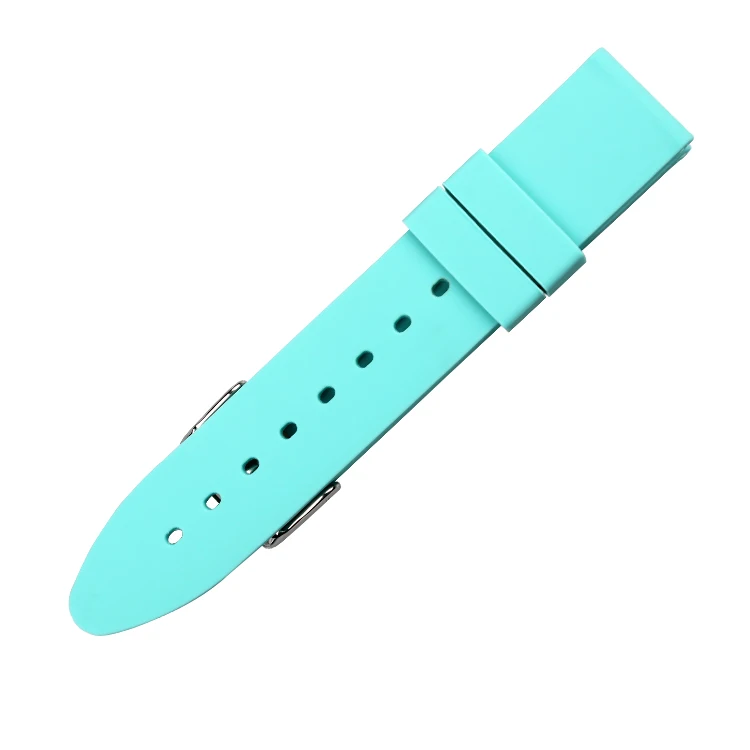 

IN STOCK teal watch straps  silicone rubber wrist watch strap band, Multi color