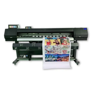Free Ink!1800b Digital Wallpaper Printing Machine 1440dpi Dx6 Heads