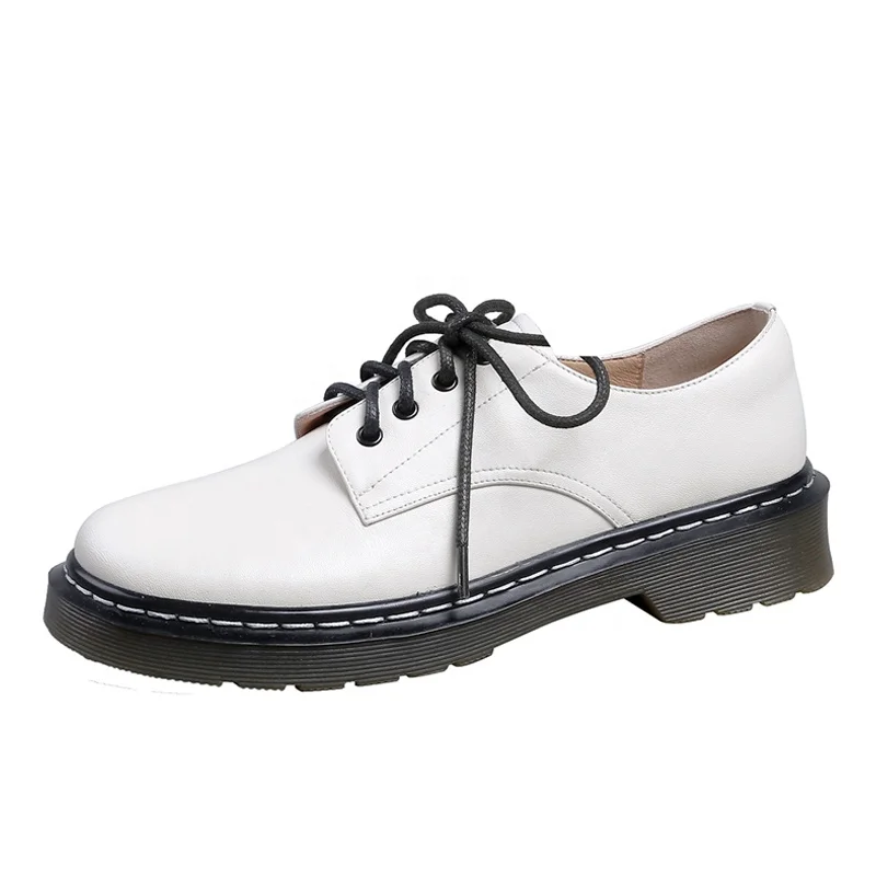 

2020 Autumn Spring Comfortable Oxford Shoes Women Ladies Genuine Leather Flats Casual Shoes Women