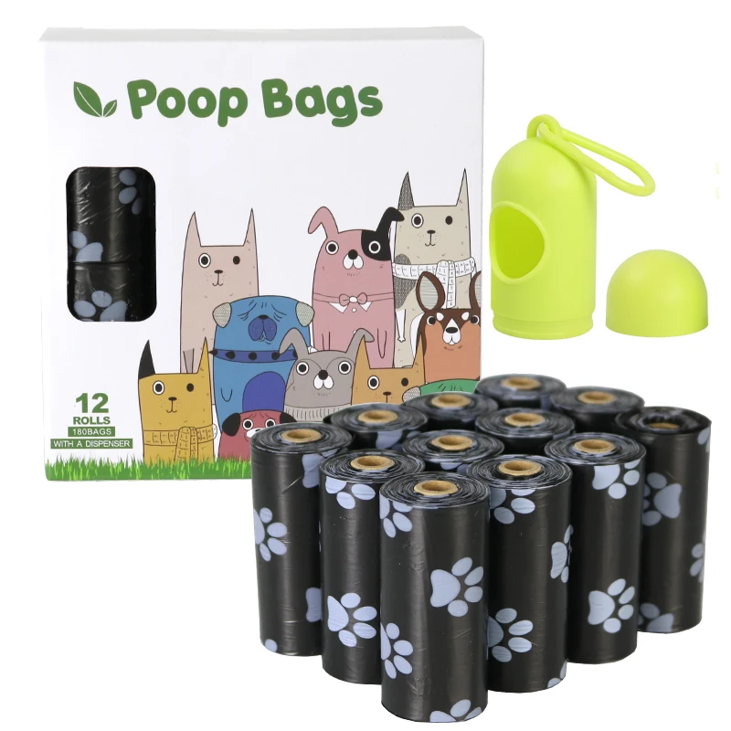 

Wholesale High Quality Pet Capsule Poop Trash Bags Rip Poop Bags With Dispenser
