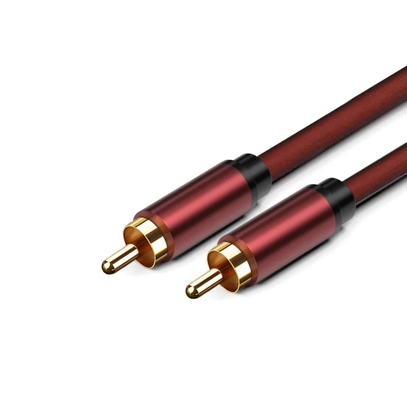 

RCA connector male to male audio cable SUBWOOFER CABLES DVD TV cable