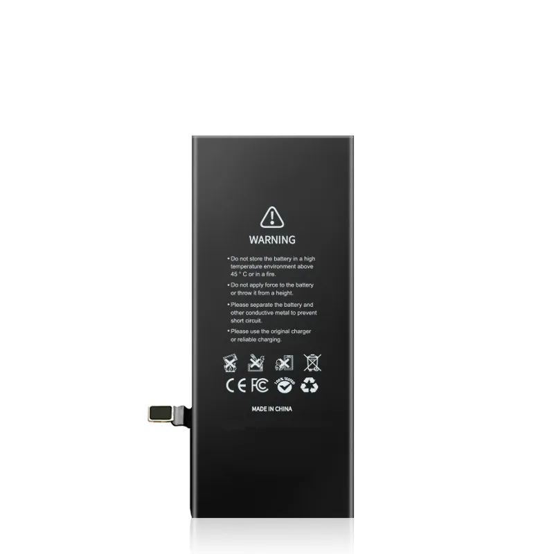 

for iphone 8 smart phone high quality li-ion mobile phone battery, Black