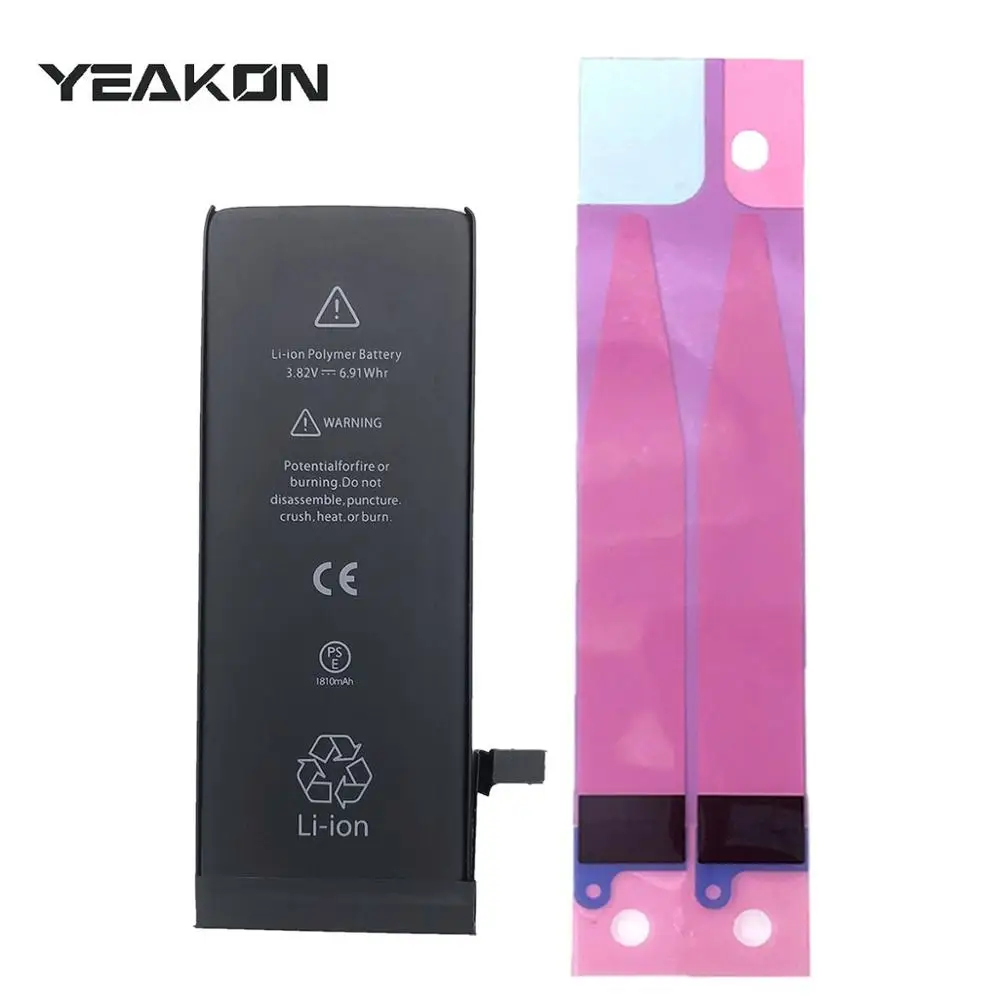 

YEAKON 1810mAh Genuine Capacity Rechargeable Brand New Zero Cycle Battery Compatible for iPhone 6 Battery