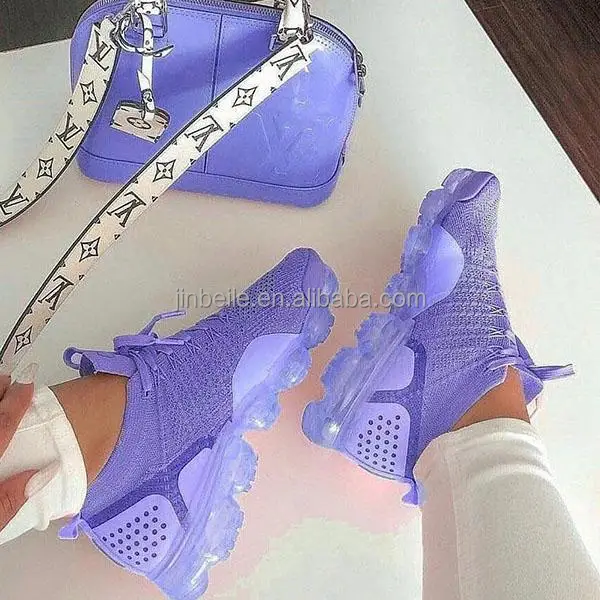 

Women Shoes 2021 New Arrivals Breathable Sneakers Air Fashion Sneakers Purple Woman Sports Shoes Women Tennis Shoes Sneakers, White,purple,black,khaki,pink,beige