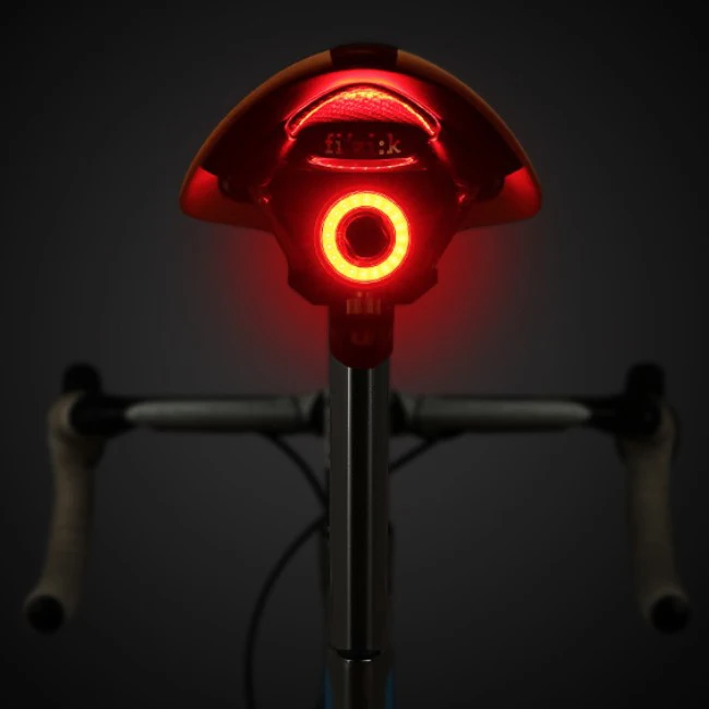 

Amazon Hot Selling Intelligent USB Rechargeable Smart Bike Brake Light Rear Bicycle Brake Light