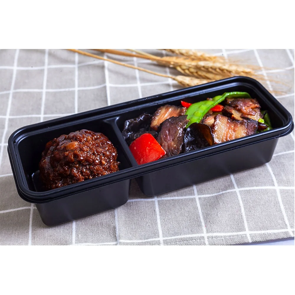 

Japan style compartment pp safe packing disposable lunch boxs takeaway plastic food container