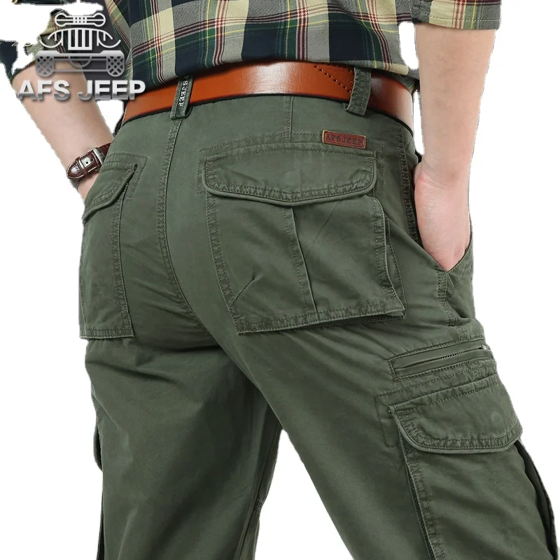 

custom cheap men multi-pockets functional cargo work pant