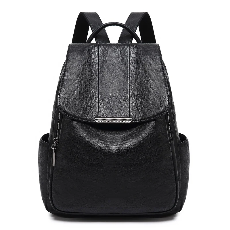 Backpack for Women Girls Genuine Cow Leather Anti-Theft Waterproof Student Travel Fashion High Capacity Shoulder