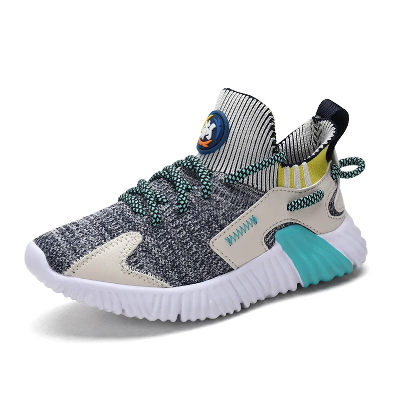 

Girls Hot Selling High Quality Fly knit Soft Model Outsole Kids Brand Sport Sneaker Shoes,Children Fashion Casual Running Shoes
