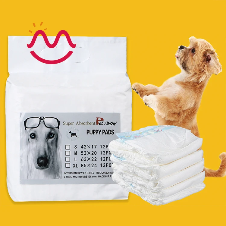 

Disposable high quality dog diaper with low MOQ, White