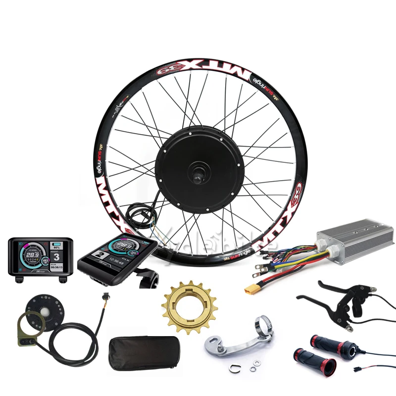 

motor electric bike kit 5000w with ebike controller with colorful display
