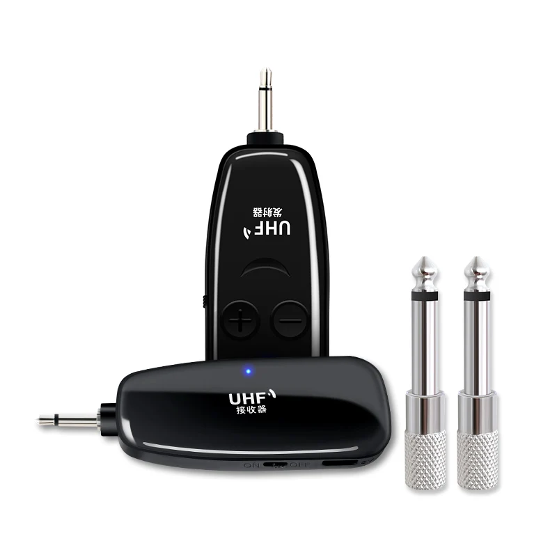 

2021 competitive factory price wireless microphone uhf frequency wireless guitar transmitter wireless microphones system