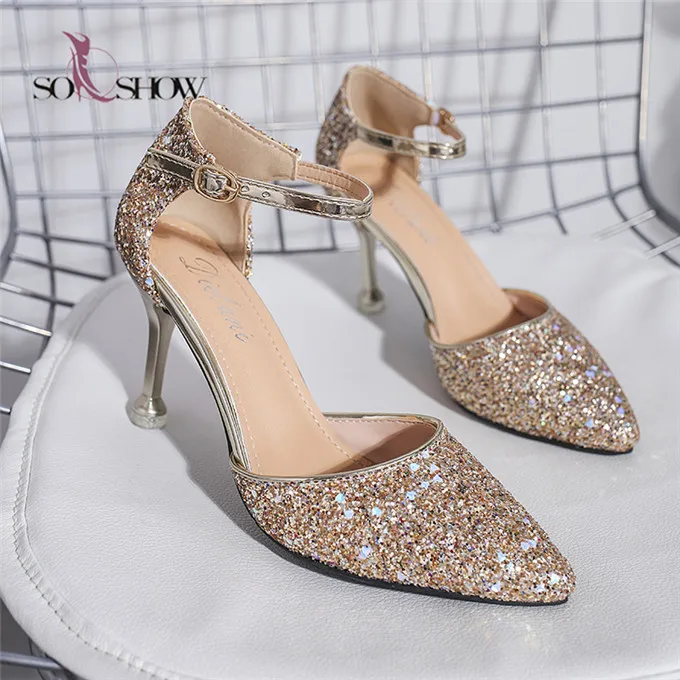 

New Arrival Fashion Shoes Stiletto Ladies High Heels Female Women Heels Shoes Sale Black Custom