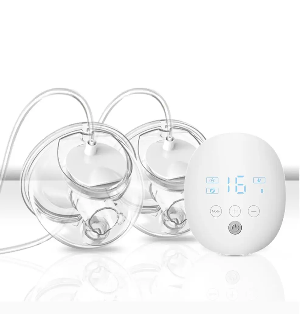 

2020 Smart Dual Wearable Portable BPA Free Food Grade Silicone breast pump