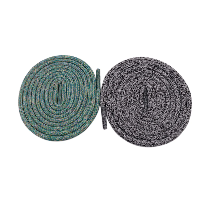 

Weiou Shoe Accessories Manufacturer New style Design Customized size length round elastic flat shoelaces for shoes