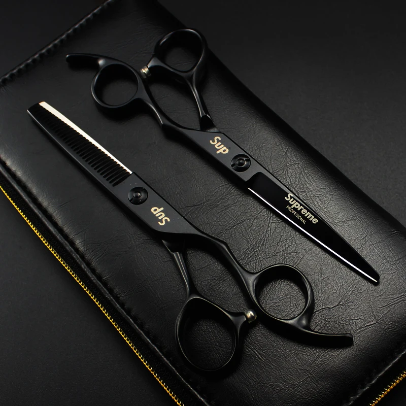 

6.0 inch GMSP-13 new fashion design beauty barber scissors flat scissors tooth Hair scissors