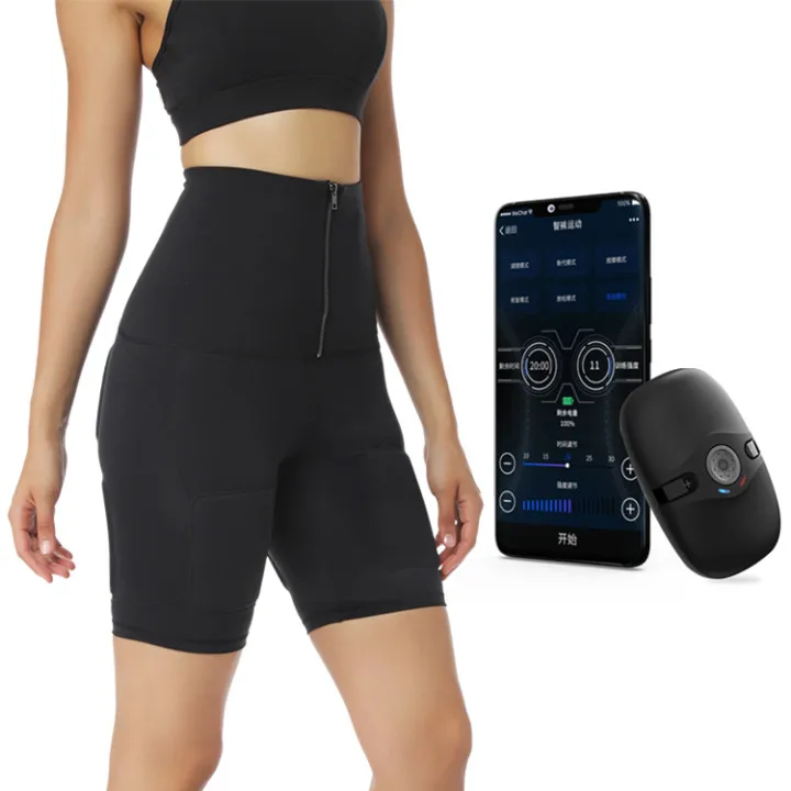 

Wireless App Control Ems Training Device / Ems Slimming Body Suit / Ems Shorts Pants