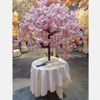 

1.25m artificial indoor cherry blossom tree centerpiece plastic cherry blossom tree for wedding