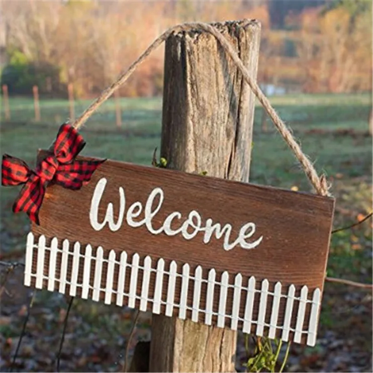 wooden signs