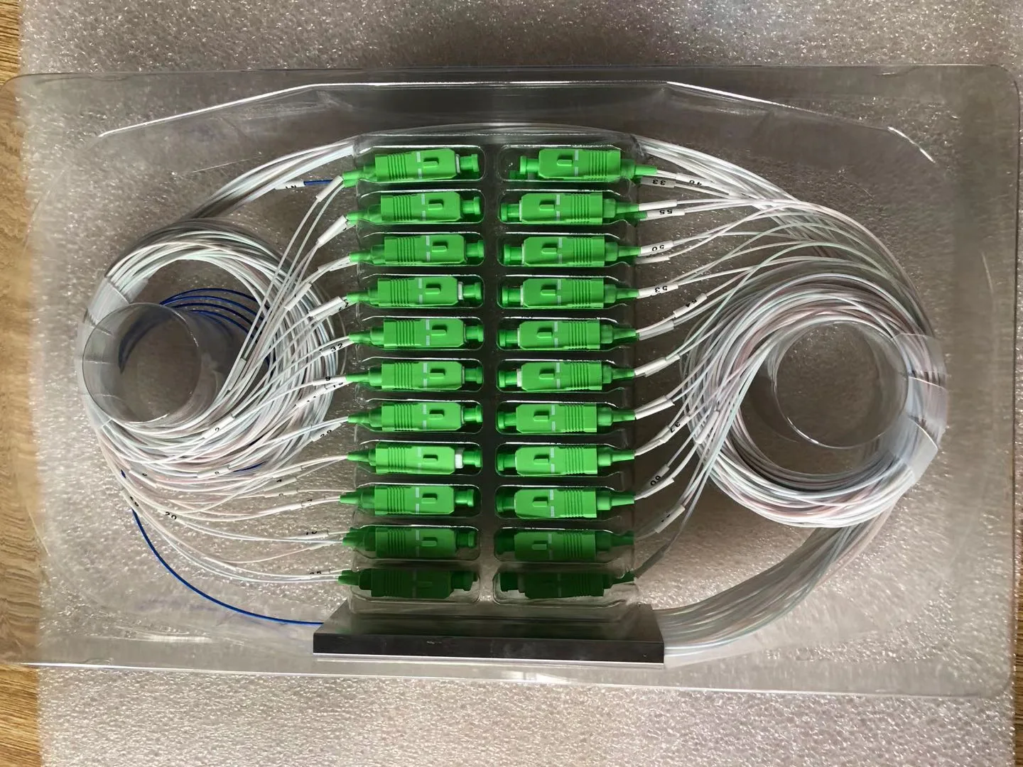 1*2 1*4 1*8 1*16 1*32 micro mini fiber optic PLC splitter