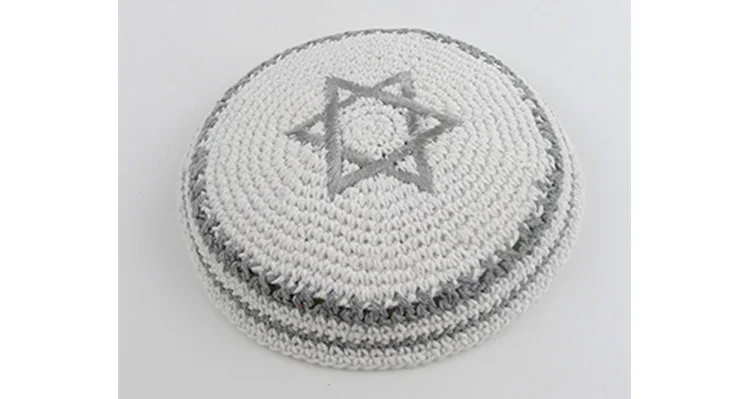 New Style Ready To Ship Crochet Jewish Hat Knit Kippah Kippot With ...