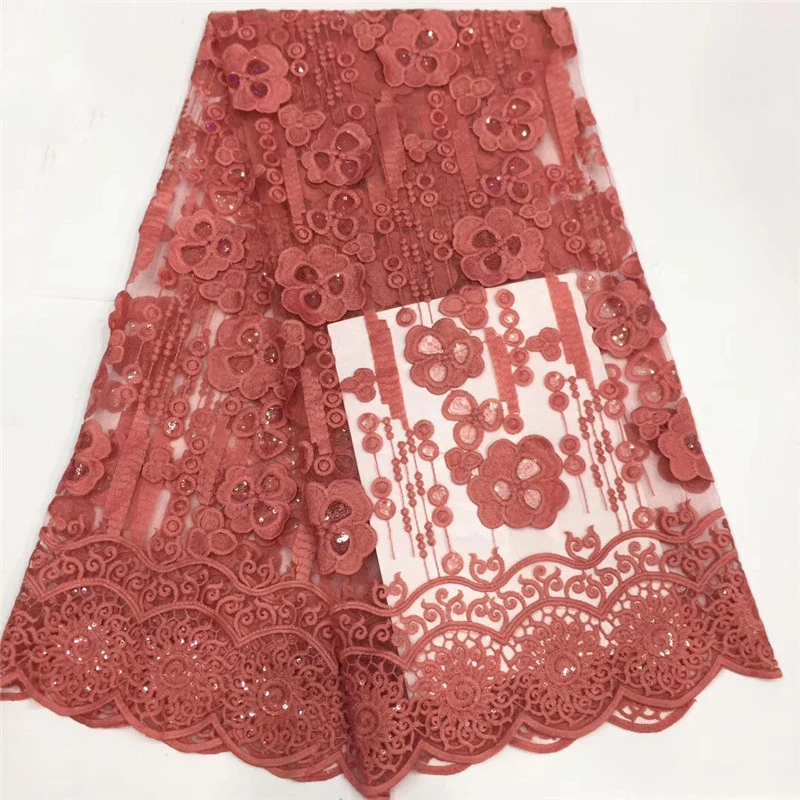 

Beautifical New arrival embroidery tulle lace cloth african sequence lace net french lace ML1N1680, Can be customized