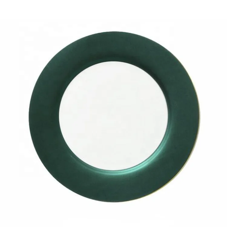 
sky blue serving plates for wedding 