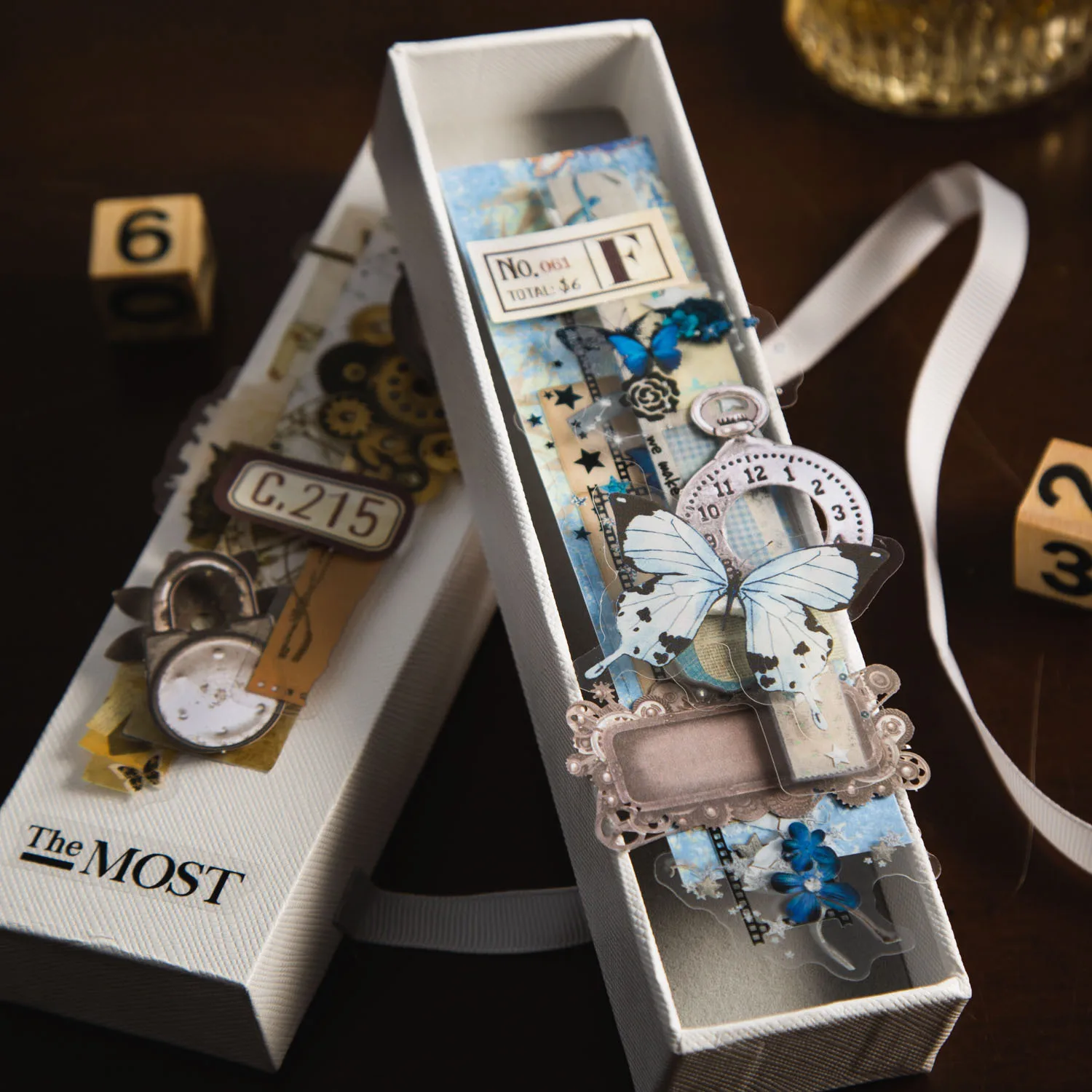 

20 Pieces/Pack Stickers Corridor Memory Series Garbage Notebook DIY Material Decoration Stickers