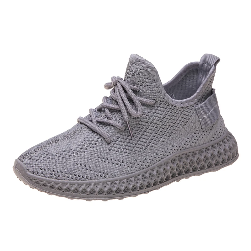 

Fly Weave Breathable Ladies Casual Shoes Female Fashion Sneakers Work Shoes Lightweight Vulcanized Women Sports Shoes