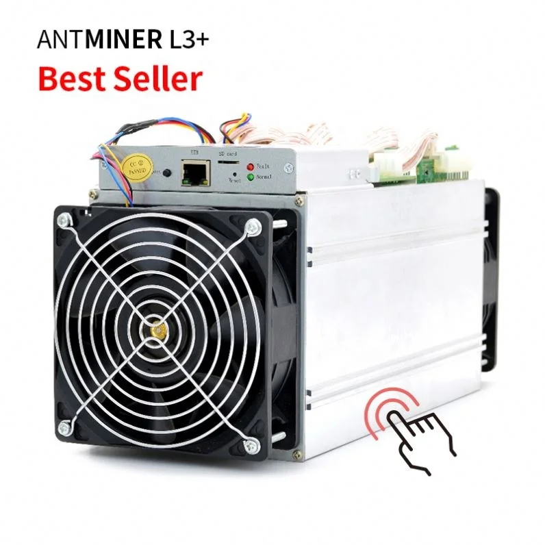 

2021 Antiminer Stock ASIC Litecoin Miner l3+ 504mh Used Scrypt Bitmain Antminer L3+ Doge Coin blockchain miners