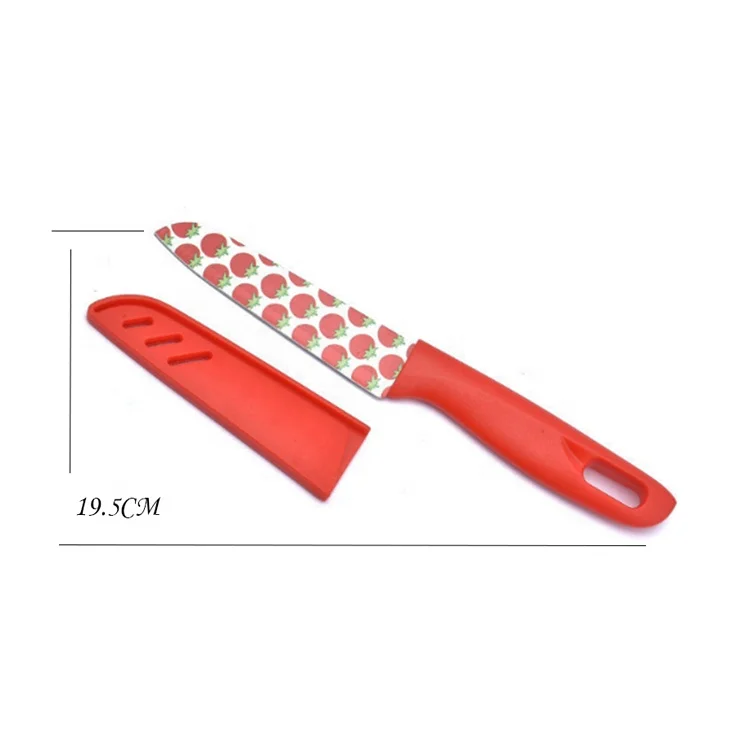 Brand New Customized Food Grade Stainless Steel Fruit Knife With Blade