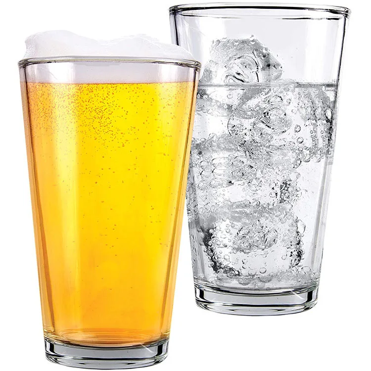 

Wholesale Custom Branded Pint Glass Printed Beer Glass Cup, Clear