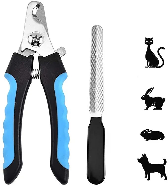 

Stainless steel dog nail clippers dog clippers cat grooming tool pet nail clippers