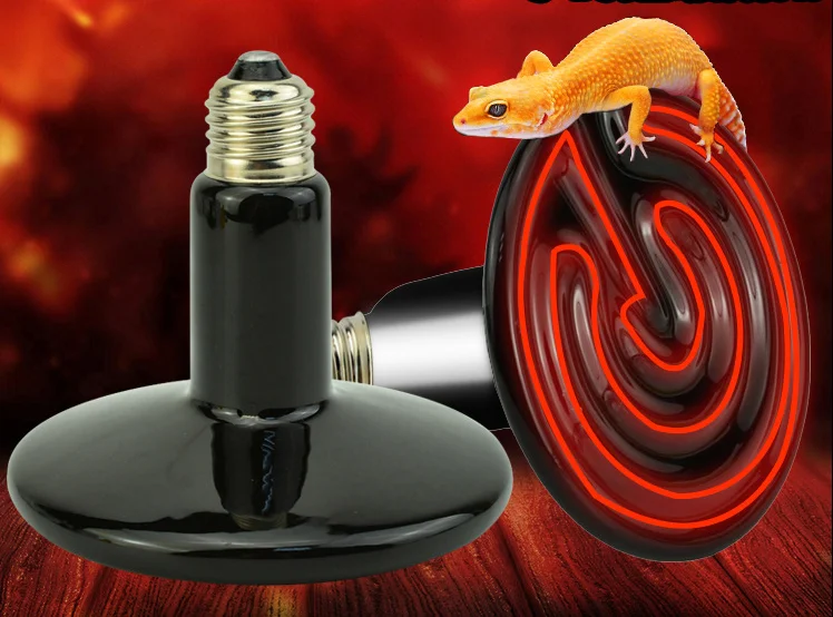 Reptile Lamp Ceramic Heating Lamp For Warming Cone Reptile Camera