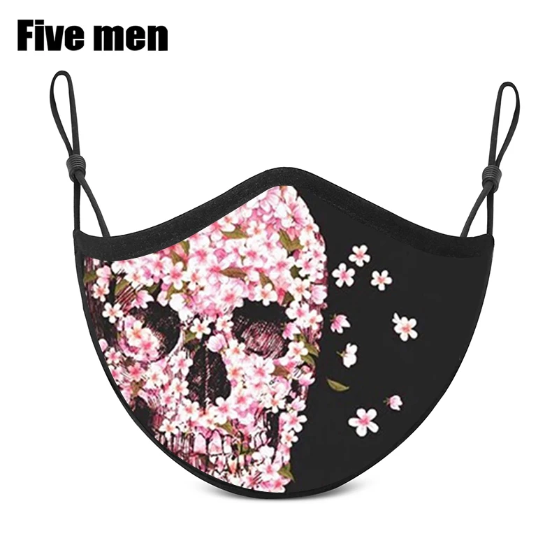 
Custom adjustable reusable dust-proof cotton facemask 