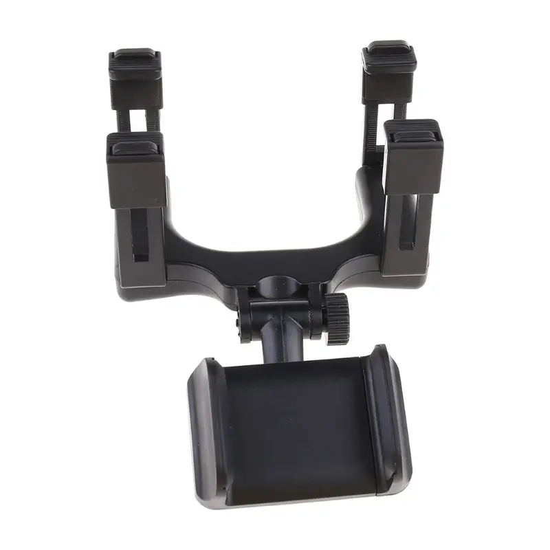 
Adjustable Car Phone Holder Rearview Mirror Mount Stand Bracket for iPhone Huawei Samsung GPS Navigation 4 5.8