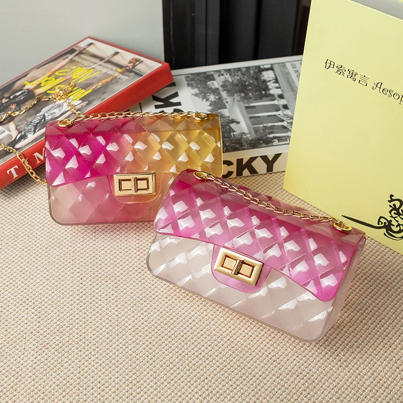 

mini clear jelly bags crossbody women jelly bag 2021 new mini purses and handbags, Customizable