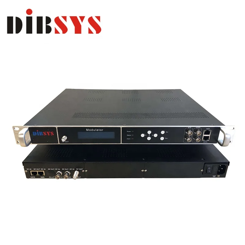 

Cable TV Headend Equipment 8 or 16 carriers 4K 8K IP ISDB-T modulator for healthcare environment