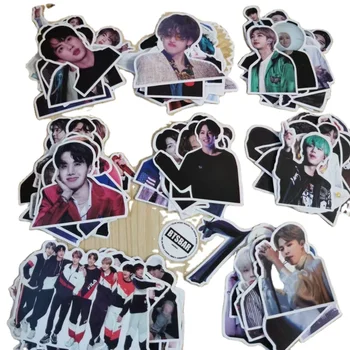 Waterproof Custom Made I Love Kpop Cute Boys Funs Kpop Stickers - Buy ...