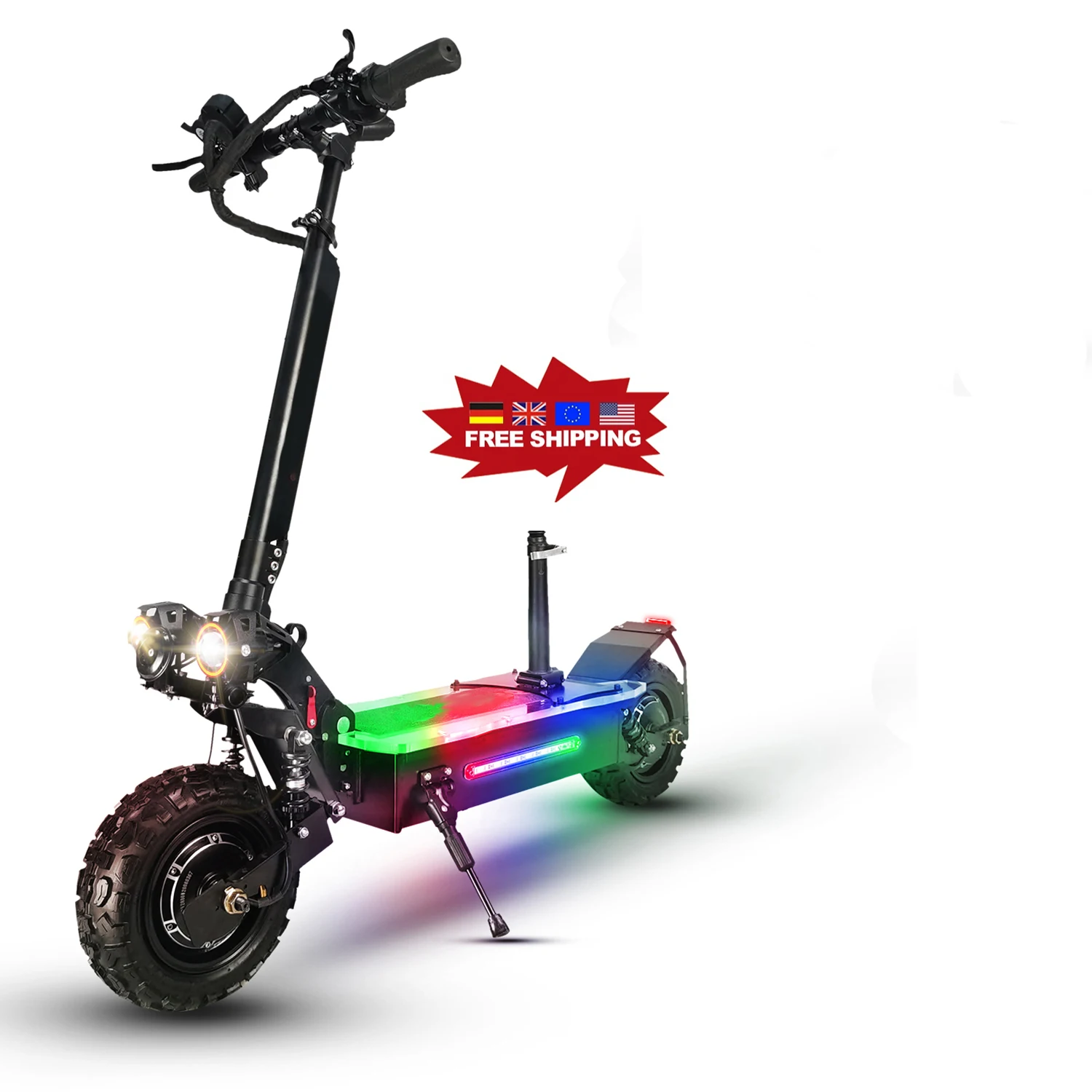 

Long range high speed 100km/h dual motor 60v 5600w foldable waterproof scooter for adult