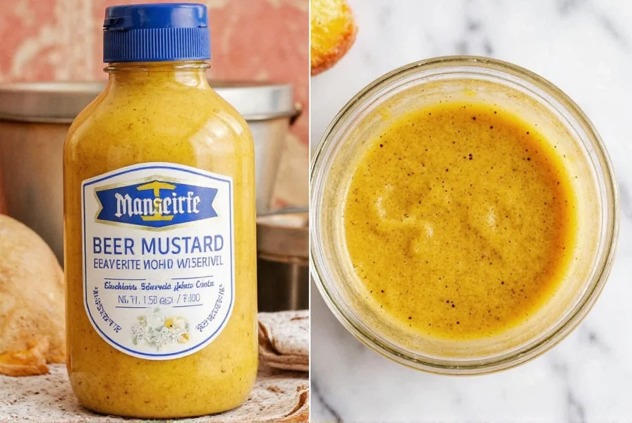 Beer Mustard Sandwich